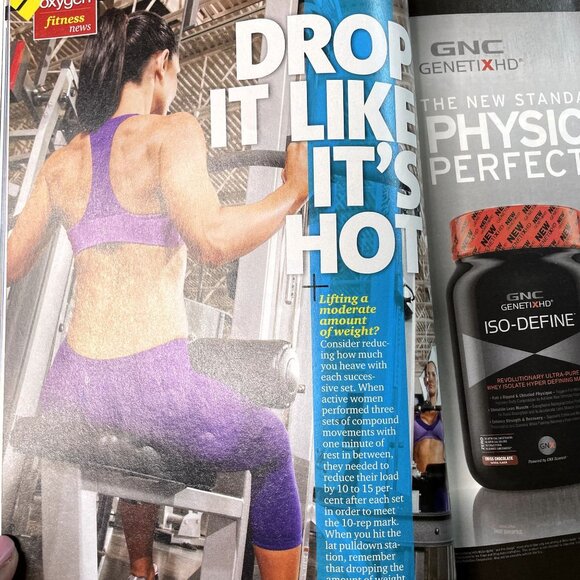Oxygen Fitness Magazine u November 2013 Michele Levesque Cover Vol 16 Is 6 No 16 - Picture 5 of 9